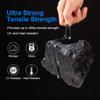 Zip Ties 8 inch Black Zip Ties 1000 Pack, Wire Ties with 50lb Tensile Strength, UV Resistant Cable Ties, Self-locking Plastic Ties for Indoor and Outdoor Use, by Tantti. view 3