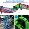 Zip Ties 8 inch Black Zip Ties 1000 Pack, Wire Ties with 50lb Tensile Strength, UV Resistant Cable Ties, Self-locking Plastic Ties for Indoor and Outdoor Use, by Tantti. view 4