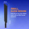 Poynting OMNI-85 Wideband Router/Hot Spot/Signal Booster Antenna/5G/4G/LTE Omni Whip Antenna | 617-3800 MHz | 3.5 dBi Gain view 2