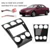 Qiilu Inner Accessories Center Console Dashboard Control Panel Cover Trim Double DIN Dash Kit for Android Navigation Panel Frame Replacement for 6 20042016 9in view 3