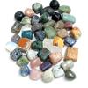 Jet Mix Tumbled Stone 1 Piece Each Assorted Attractive Genuine A Grade Approx. 0.75" to 1 Inch Image is Reference (Mix New Tumbled Set of 25) view 1