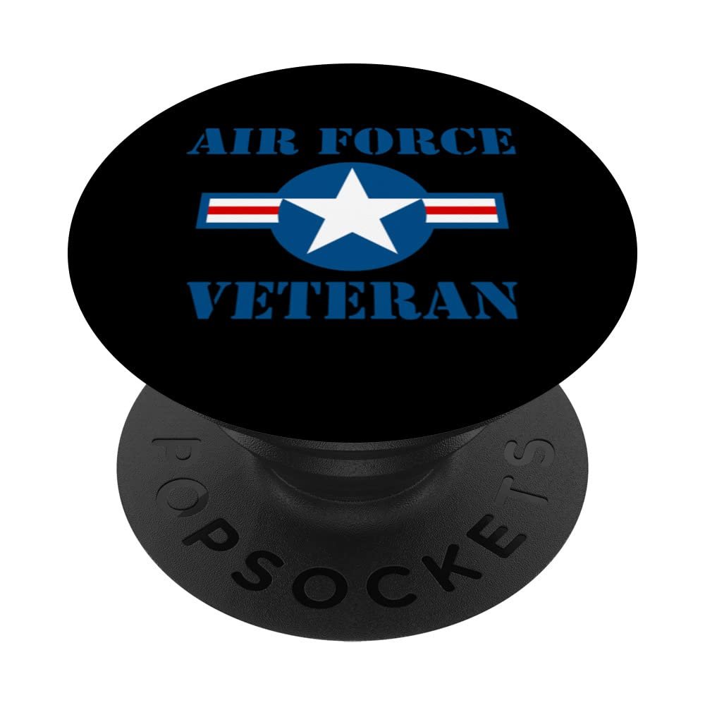 Vintage Air Force Roundel - USAF Veteran PopSockets Swappable PopGrip