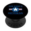 Vintage Air Force Roundel - USAF Veteran PopSockets Swappable PopGrip view 1