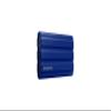SAMSUNG T7 Shield 1TB, Portable SSD, up to 1050MB/s, USB 3.2 Gen2, Rugged, IP65 Rated, for Photographers, Content Creators and Gaming , External Solid State Drive (MU-PE1T0R/AM, 2022), Blue view 1
