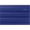 SAMSUNG T7 Shield 1TB, Portable SSD, up to 1050MB/s, USB 3.2 Gen2, Rugged, IP65 Rated, for Photographers, Content Creators and Gaming , External Solid State Drive (MU-PE1T0R/AM, 2022), Blue view 4