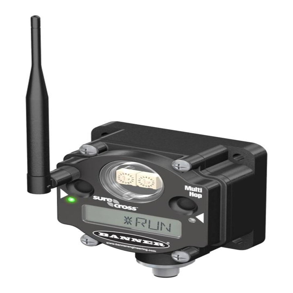 DX80DR9M-H, MultiHop Modbus RTU Data Radio, 900Mhz, RS485/RS232, No I/O, 1W, 11431