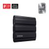 Samsung T7 Shield 1TB, up to 1050MB/s, USB 3.2 Gen2, Rugged, IP65 Rated, for Photographers, Content Creators and Gaming, Portable External Solid State Drive (MU-PE1T0S/AM, 2022), Black view 2