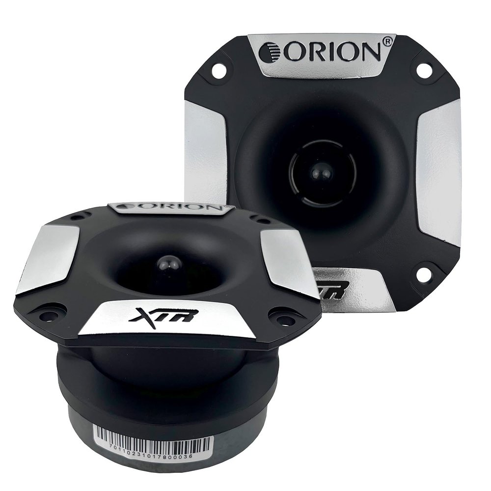 Orion XTR Series XTR350HP 3.4 Big Motor Super Tweeter | Aluminum Diaphragm, 1 Voice Coil, 125W RMS, 500W Max, Built-in Crossover - High Performance, Pro Car Audio Tweeter (Pair)