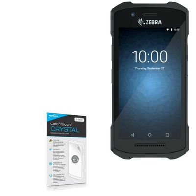 BoxWave Screen Protector Compatible with Zebra TC26 - ClearTouch Crystal (2-Pack), HD Film Skin - Shields from Scratches