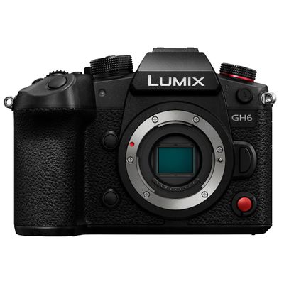 Panasonic LUMIX GH6, 25.2MP Mirrorless Micro Four Thirds Camera with Unlimited C4K/4K 4:2:2 10-bit Video Recording, 7.5-Stop 5-Axis Dual Image Stabilizer ? DC-GH6BODY (Renewed)