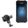 BoxWave Car Mount Compatible with Zebra TC21 - X-Switch Car Mount, Air Vent Mounted Holder Simple Minimal - Jet Black view 1