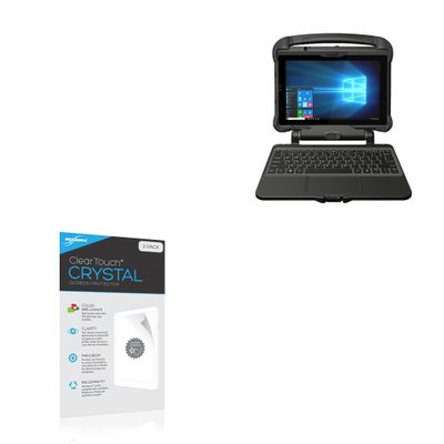 BoxWave Screen Protector Compatible With DT-Research DT301Y - ClearTouch Crystal (2-Pack), HD Film Skin - Shields From Scratches