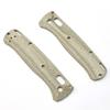 1Pair Brushed Custom Knife Handle Micarta Scales Patches Fits For Benchmade Bugout 535 (Micarta A) view 3