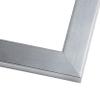 Poster Palooza 32x10 Frame Silver Pewter 1.5 Inch Wide Moulding Solid Wood Panoramic Frame with UV Acrylic Plexiglass, Foam Board Backing & Hardware Included view 3