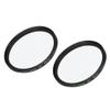 MECCANIXITY UV Lens Filters, 52mm Slim Frame Multi-Coated Protective Lenses Filter for Camera Photography Accessories, Pack of 2 view 1
