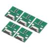MECCANIXITY FPC FFC Converter Connector Board 4P 1.0mm on Socket Side, Back 0.5mm, to DIP 2.54mm for LCD 3D Printer DVD TV Laptop Pack of 5 view 1