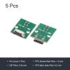 MECCANIXITY FPC FFC Converter Connector Board 4P 1.0mm on Socket Side, Back 0.5mm, to DIP 2.54mm for LCD 3D Printer DVD TV Laptop Pack of 5 view 3