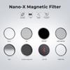 K&F CONCEPT 72mm Magnetic Swap ND8 Lens Filter (3-Stop Fixed Neutral Density Filter) Quick Switch Waterproof Scratch Resistant Lens Filter with 28 Multi-Layer Coatings for Camera Lens view 4