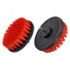 uxcell Drill Brush 5" All-Purpose Cleaning Scrubber Kit for Grout, Floor, Tub, Tile, Red 2Pcs view 1