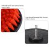 uxcell Drill Brush 5" All-Purpose Cleaning Scrubber Kit for Grout, Floor, Tub, Tile, Red 2Pcs view 4