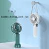 DFDFSFG Small Handheld/Desk/Neck Fan,3 in 1 Mini Fan,3 Speed Adjustable & USB Rechargeable Cooling Fan,Small Fan for Outdoor Activity Strong Airflow (Color : Blue) view 3
