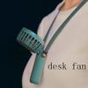 DFDFSFG Small Handheld/Desk/Neck Fan,3 in 1 Mini Fan,3 Speed Adjustable & USB Rechargeable Cooling Fan,Small Fan for Outdoor Activity Strong Airflow (Color : Blue) view 4