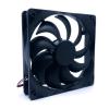 1pcs DC 5V Fan USB 1200rpm 120mm 120x120x25mm 12025S Cooler Motor Brushless 12CM Cooling Fan view 3
