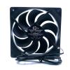 1pcs DC 5V Fan USB 1200rpm 120mm 120x120x25mm 12025S Cooler Motor Brushless 12CM Cooling Fan view 4