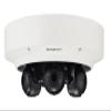 Hanwha Techwin PNM-8082VT 6MP (2MP x 3) Multi-Sensor WDR Network Outdoor Multi-Directional Dome Camera Camera with 3.0~6mm varifocalfocal, White view 2