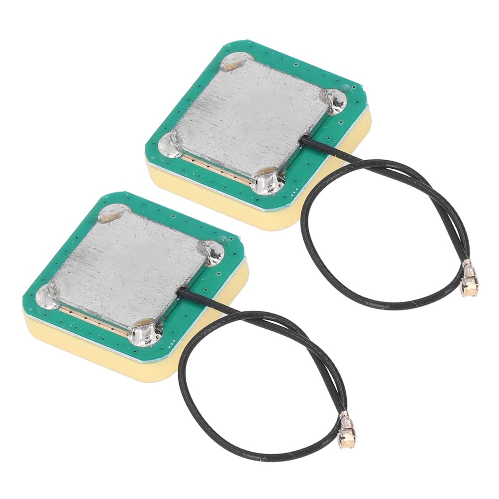 2Pcs 28dB High Gain Active Antenna Ceramic Patch Internal Module Navigation Connector with Cable Navigation Antenna Built in Active Antenna