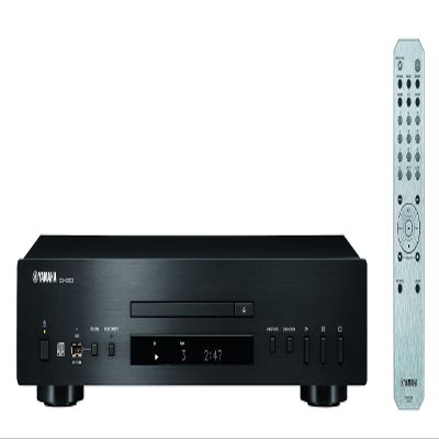 Yamaha CDS303 Single Disk CD Player with Front Panel USB - Black