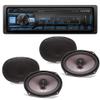 Alpine UTE-73BT Bluetooth Multimedia Receiver (Does Not Play CDs) with Two Pairs SXE-6926S 6x9 Coax Speakers view 1