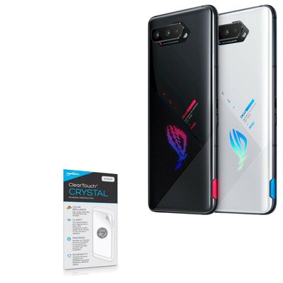 BoxWave Screen Protector Compatible with ASUS ROG Phone 5s Pro - ClearTouch Crystal (2-Pack), HD Film Skin - Shields from Scratches