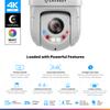 Amcrest 4K (8MP) Outdoor PTZ POE + IP Camera Pan Tilt Zoom (Optical 25x Motorized) Human and Vehicle Detection AI, Perimeter Protection, 328ft Night Vision POE+ (802.3at) IP8M-2899EW-AI-V2 view 2