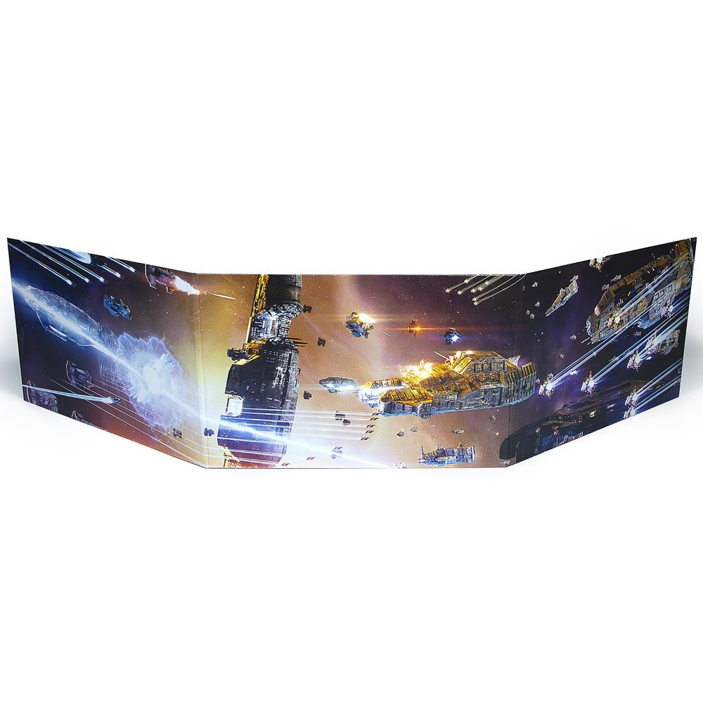 Modiphius Homeworld: Revelations GM Screen - Tabletop RPG Accessory Set
