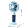 DFDFSFG Small Mini Fan,USB Cooling Fan,3 Speed Adjustable,Handheld Fan,Mini Portable Hand Fan,Small Pocket Fan,Outdoor,Travel,Office Strong Airflow (Color : Pink) view 2