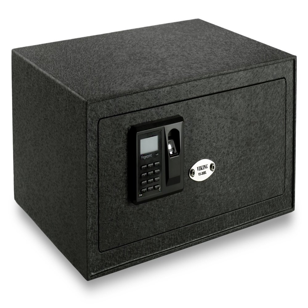 Viking Security Safe VS-38BLA Heavy Duty Extra Wide Laptop Biometric Fingerprint Safe
