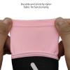 HARTPOR Volleyball Arm Sleeves Passing Forearm Sleeves with Protection Pad and Thumbhole for Youth Protect Arms from Sting 1 Pair 14" Pink view 3