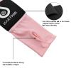 HARTPOR Volleyball Arm Sleeves Passing Forearm Sleeves with Protection Pad and Thumbhole for Youth Protect Arms from Sting 1 Pair 14" Pink view 4