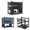 XIANXIAN Mining Rig Frame 12 GPU, Open Air Mining Rig Frame Mining Case Rack Motherboard Bracket Computer Case Support to Dual view 1