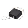 MECCANIXITY Retractable Cable Lock with Self-Adhesive Black 2pcs view 2