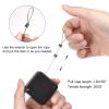 MECCANIXITY Retractable Cable Lock with Self-Adhesive Black 2pcs view 4