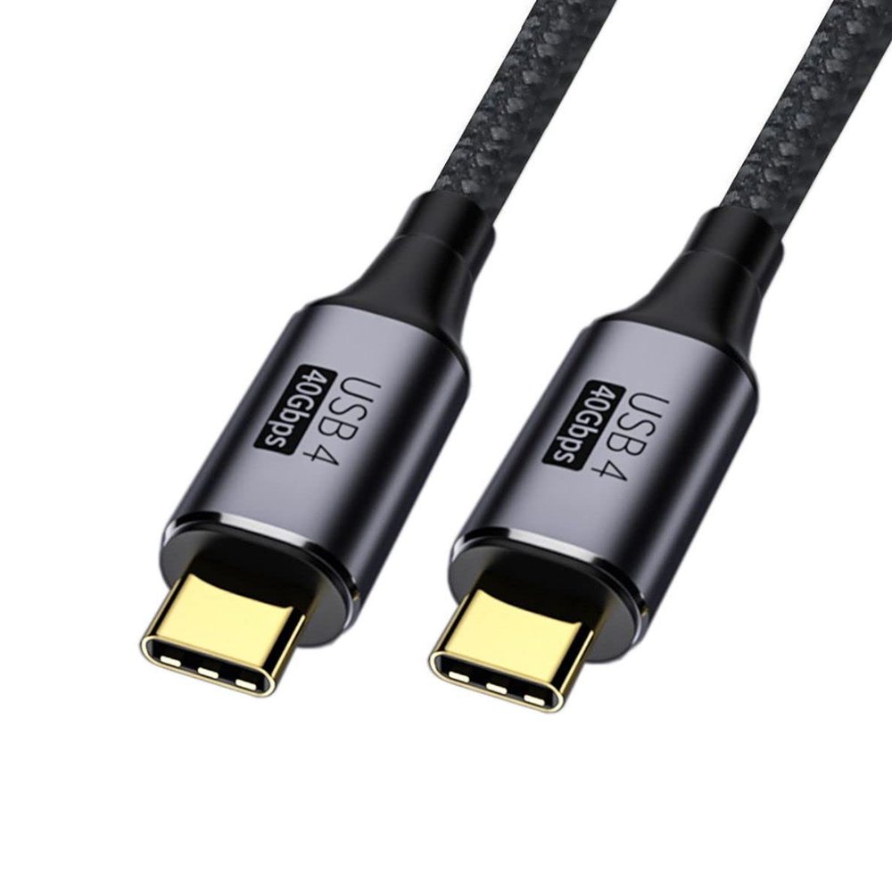 Chenyang USB4 Type C Cable 40Gbps with 100W Charging UHD 8K 5K 4K@60Hz USB4.0 Compatible with Thunderbolt3/4 1.2M