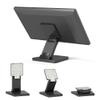 Adjustable Metal Folding Monitor Bracket for Touch Screen Desk Mount with VESA Hole 75x75mm&100x100mm All in Single PC Stand (Black) view 1