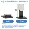 Adjustable Metal Folding Monitor Bracket for Touch Screen Desk Mount with VESA Hole 75x75mm&100x100mm All in Single PC Stand (Black) view 3