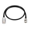 Eightwood UHF Female SO239 to BNC Male Adapter Antenna Jumper Cable RG58 1.6 Feet for Handheld CB Radio, Amateur Radio, Ham Radio, Radio Scanner view 1