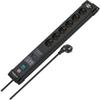 Brennenstuhl Power Extension 5 M 6 Ac Outlet(S) Indoor Black, W128442469 (Outlet(S) Indoor Black) view 1