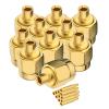 Eightwood 10pcs SMA Male Plug Solder Mount Connector Straight 50 Ohm for .086" RG405 Semi-Rigid Coax Cable view 3