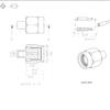 Eightwood 10pcs SMA Male Plug Solder Mount Connector Straight 50 Ohm for .086" RG405 Semi-Rigid Coax Cable view 4