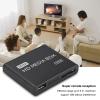 1080P Full-HD Digital Media Player, HDMI/AV/VGA Output, 7.1 Surround Sound, HDMI Media Player with Remote Control, 1080P HDMI TV Media Player for USB MMC RMVB MP3 AVI MKV(US Plug) view 4